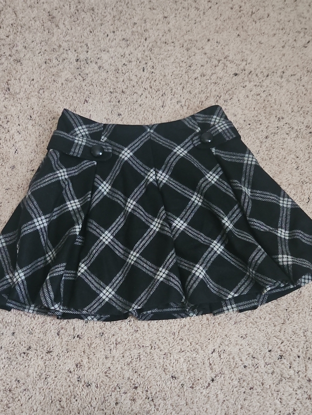 H&M Plaid Skirt